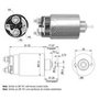 Relé de Partida Ford Courier Edge Escort  Ka ZM M8 M6 12v