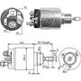 Relé de Partida Saab Vauxhall Opel Vectra ZM CAPM8 M6 12v