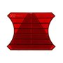 Retrorrefletor Triangular Flex Braslux Original Librelato