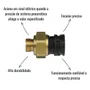 Sensor Pressão Ar 3RHO 7737 Volvo FL NL FH FM FMX NH