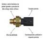 Sensor Pressão Óleo 3RHO 7731 Ford Cargo 2006 a 2011