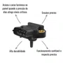 Sensor Pressão Temperatura Óleo 3RHO 7732 MB Iveco VW