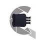 Tampa de regulagem do farol/estribo Cepam para FH 12/FH 13 (2005 a 2015)