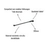 Tirante Espelho Retrovisor Fabbof 395mm para Volkswagen