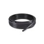 Tubo Nylon Dynatech 1/4" polegadas x 4,3mm Preto 100 Metros